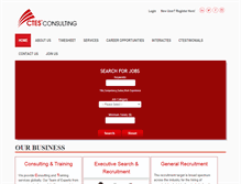 Tablet Screenshot of ctes.com.sg